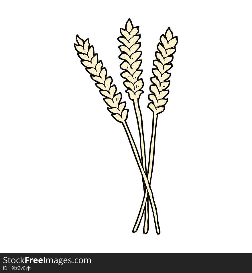 Cartoon Wheat