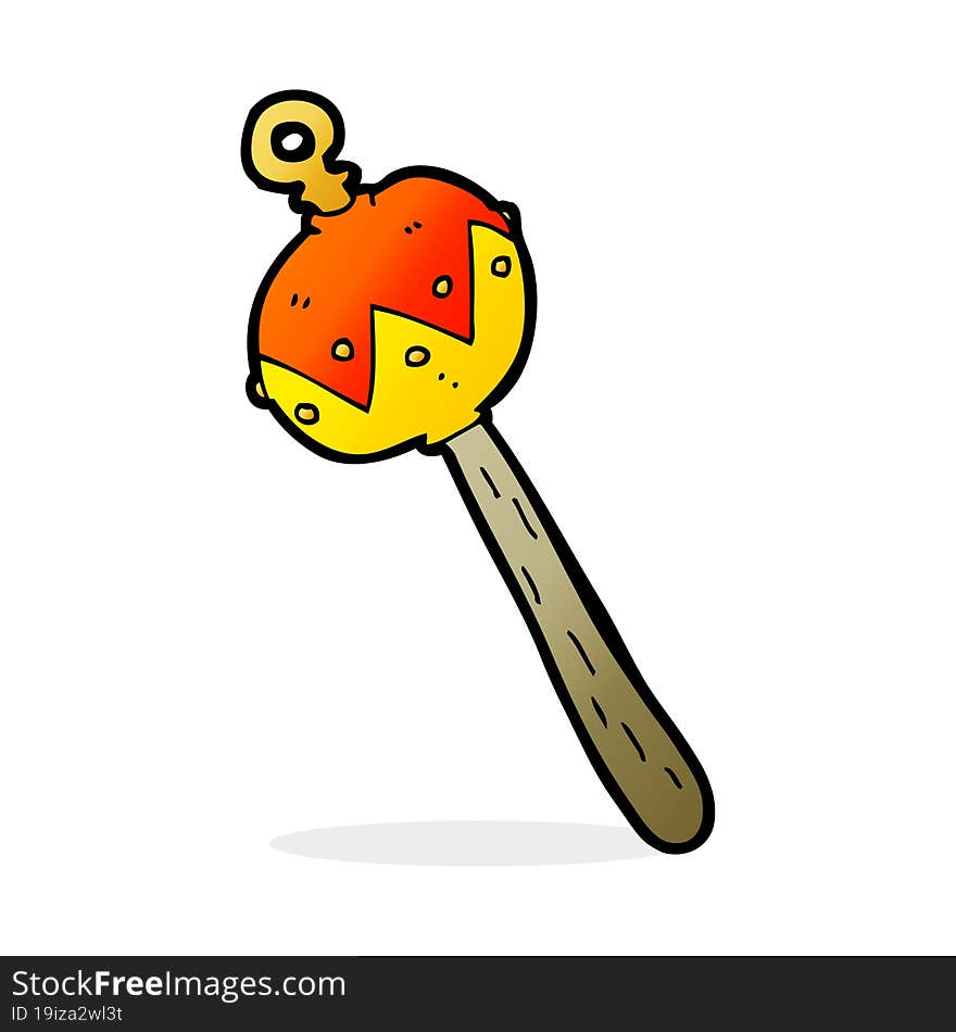 Cartoon Old Rattle