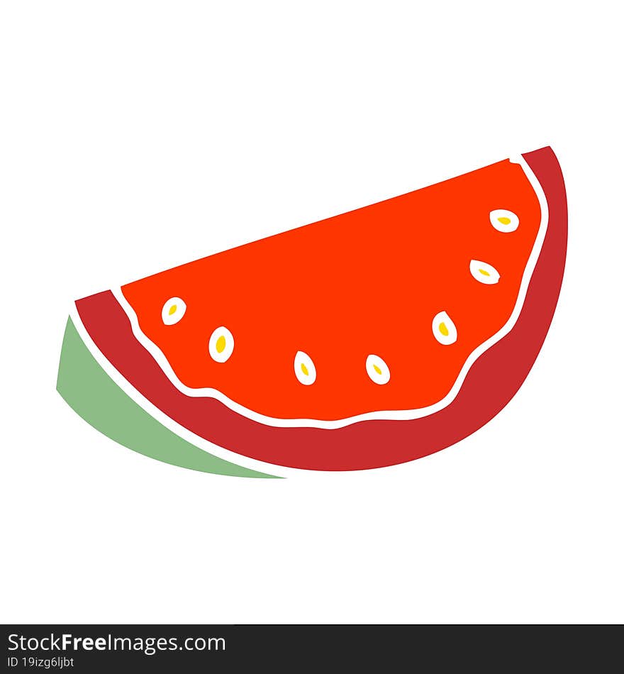 cartoon doodle watermelon