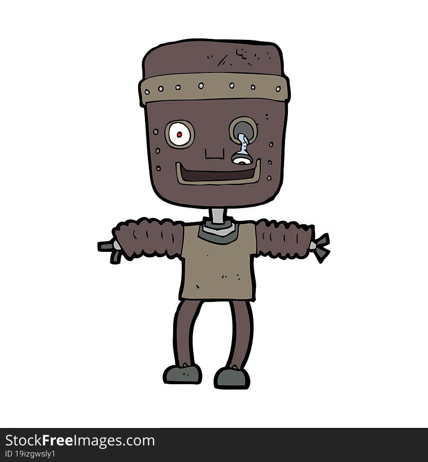 Cartoon Robot