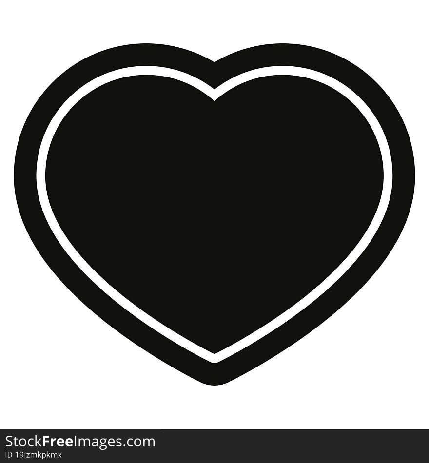 Heart Symbol Graphic Icon