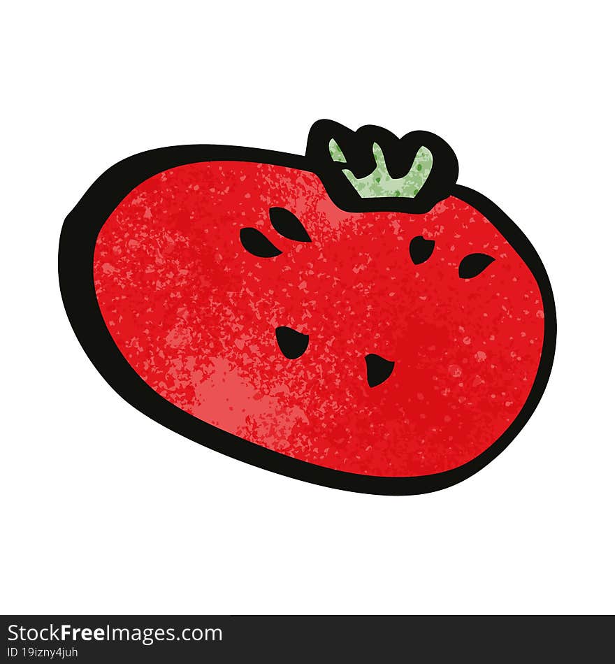 cartoon doodle tomato