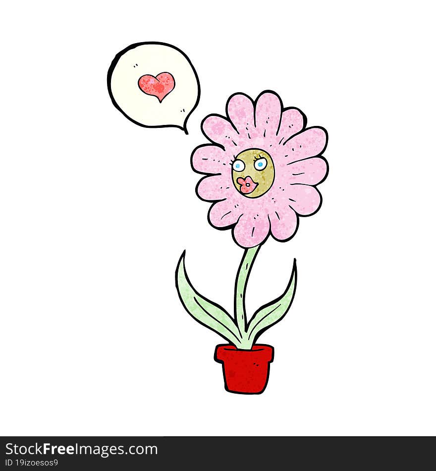 Cartoon Flower