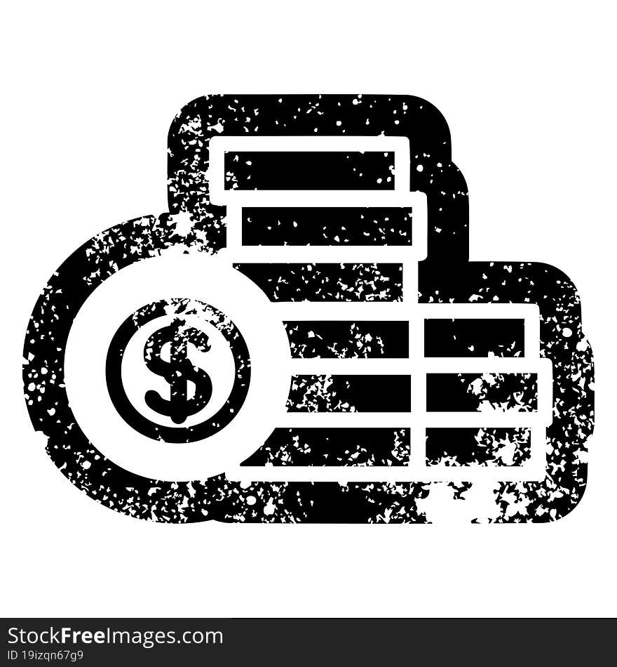 stacked money icon symbol