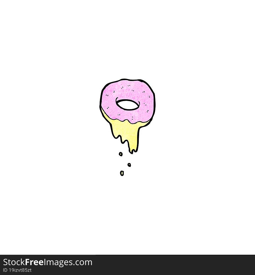 cartoon doughnut