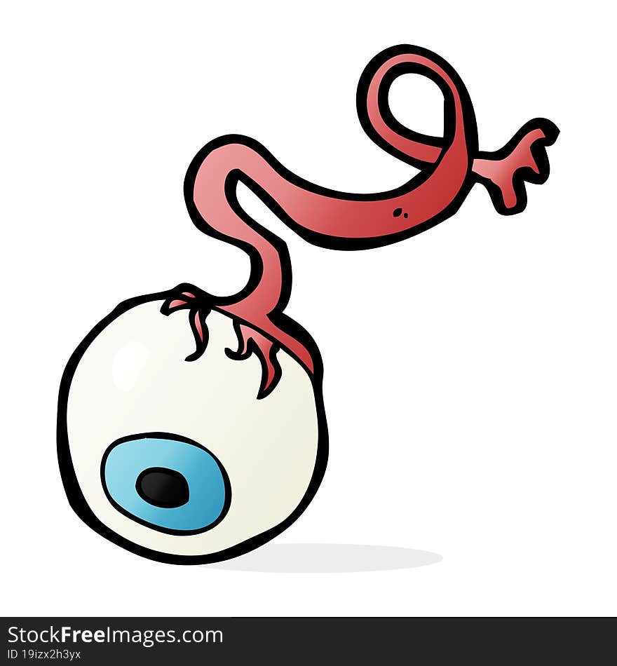 Cartoon Gross Eyeball