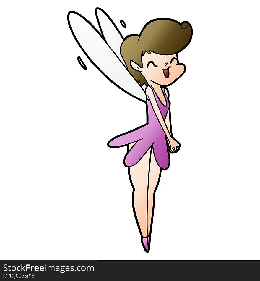 cartoon fairy. cartoon fairy