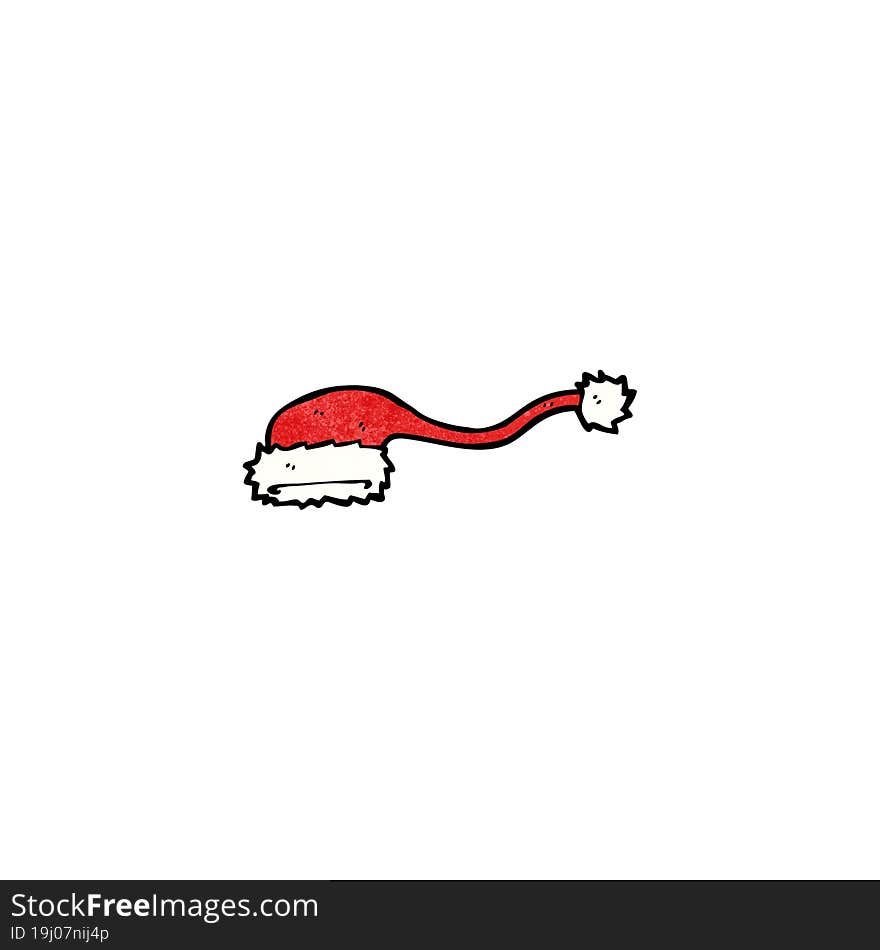 santa claus hat cartoon