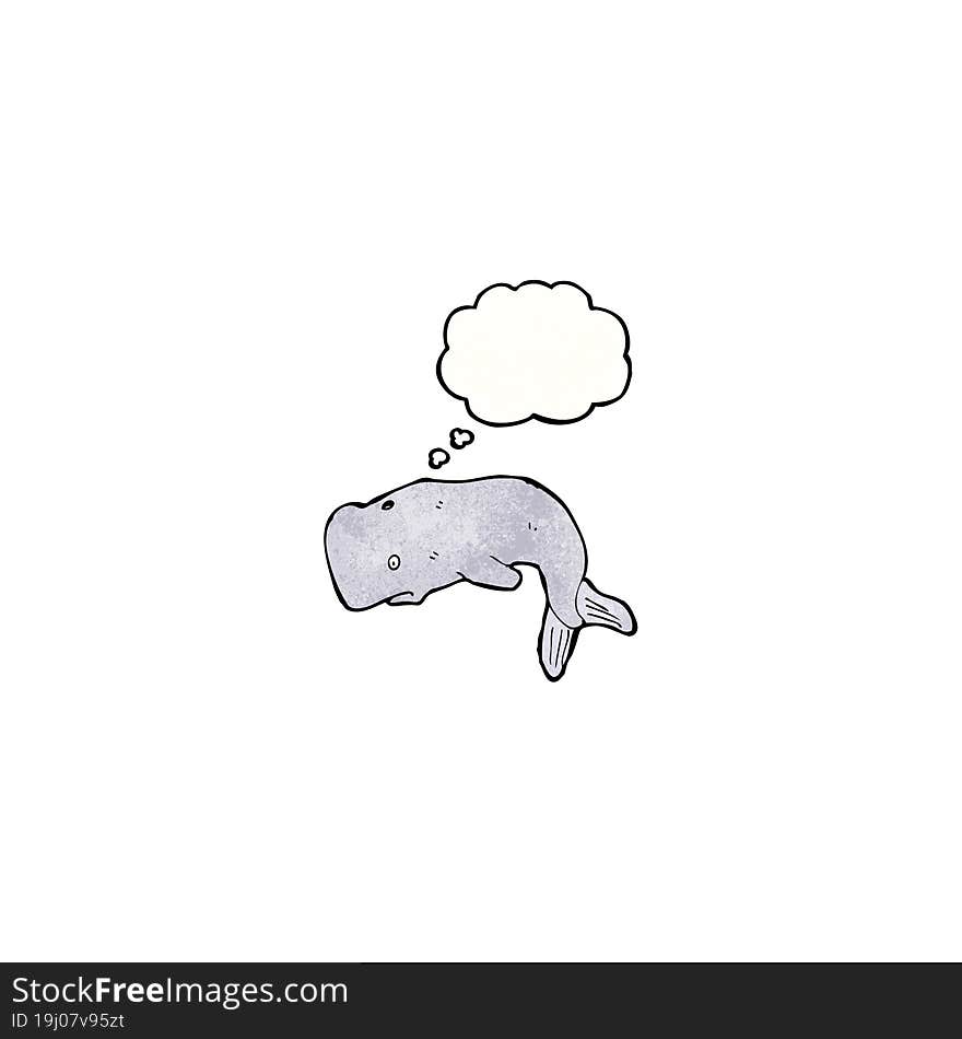 cartoon whale