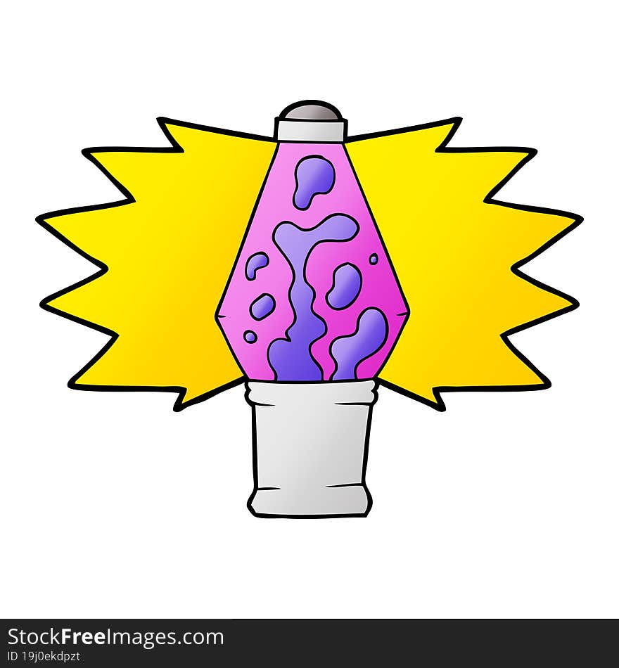 cartoon lava lamp. cartoon lava lamp