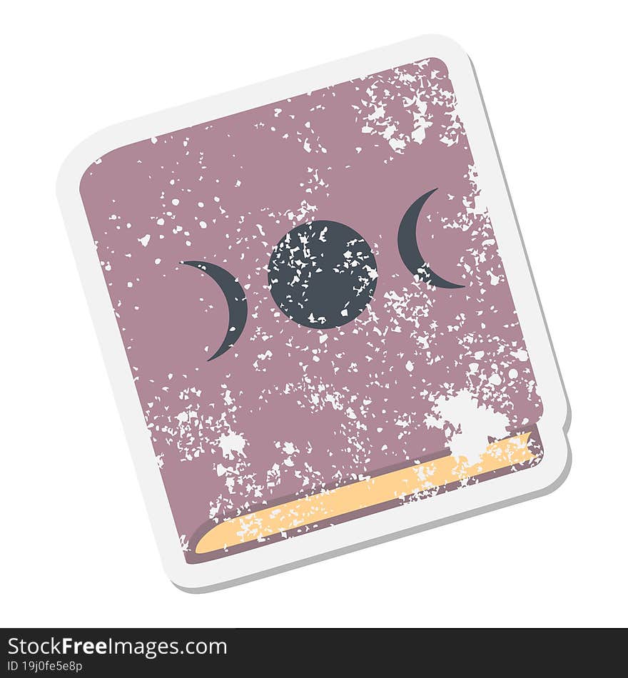 book of shadows grunge sticker