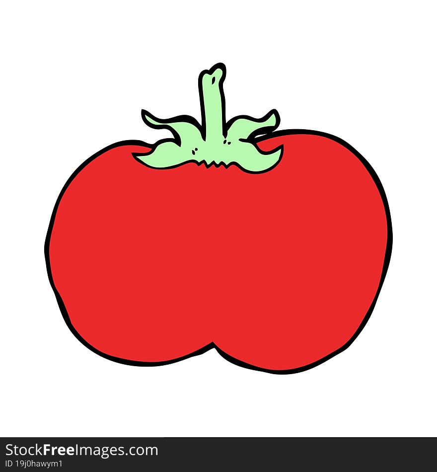 Cartoon Tomato