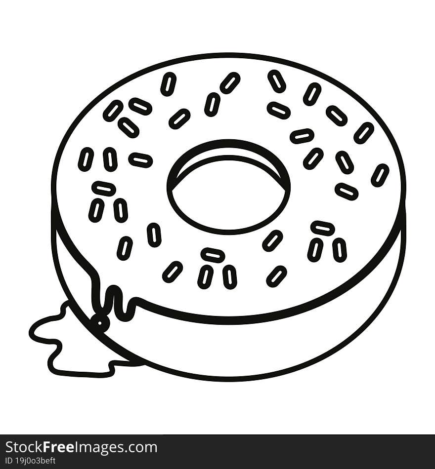 Tasty donut