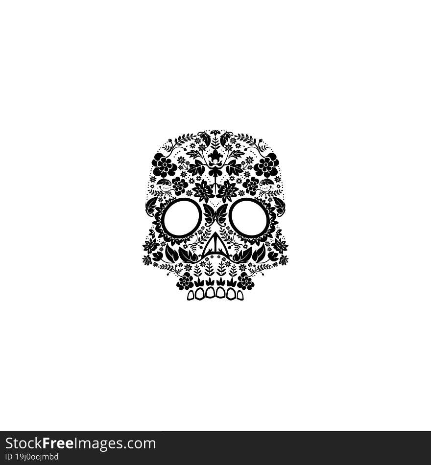 Day Of The Dead Skull