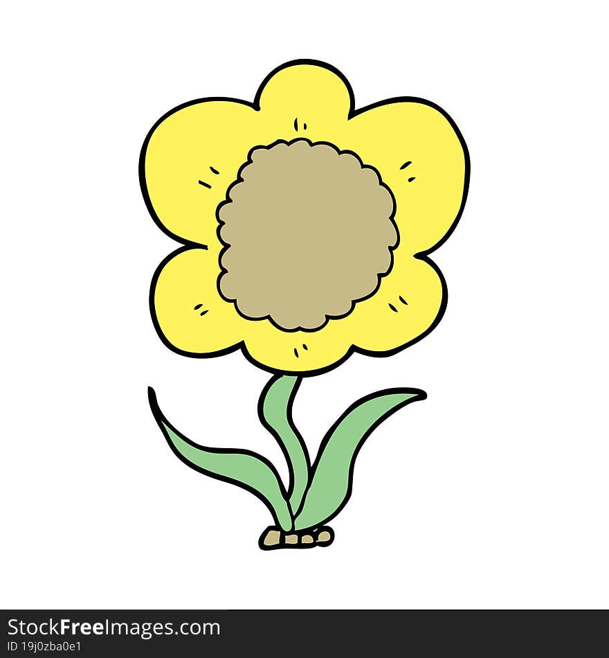 Cartoon Flower