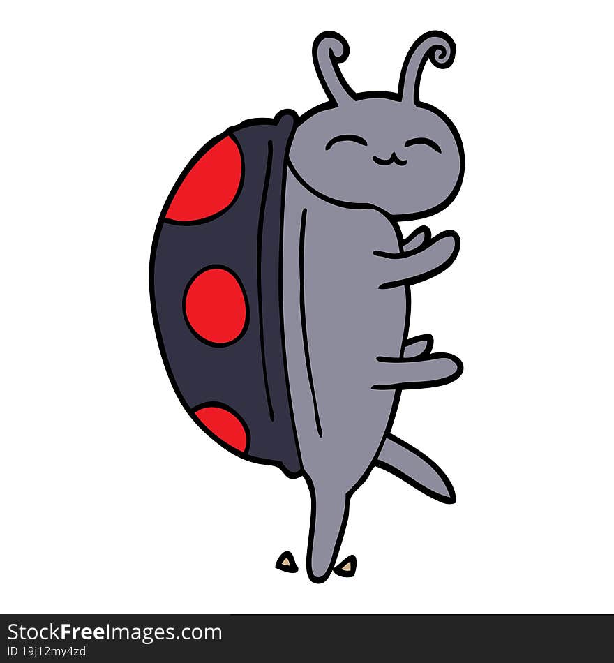 cartoon doodle cute bug