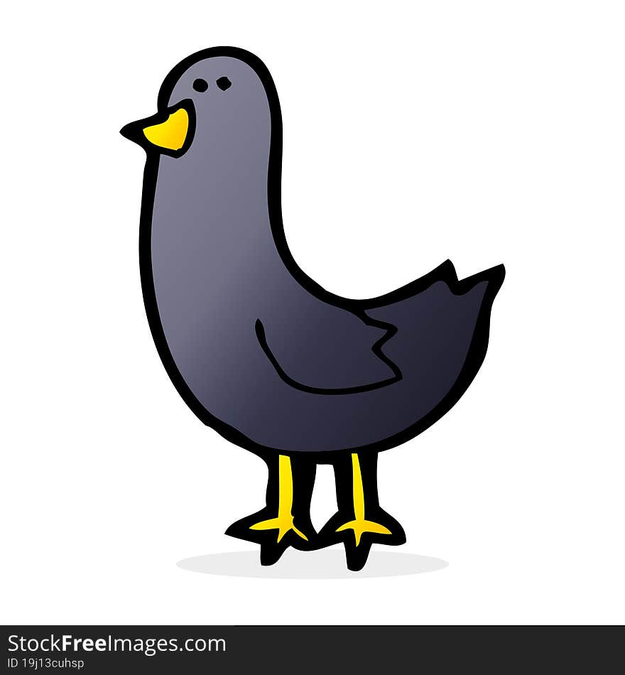 cartoon bird