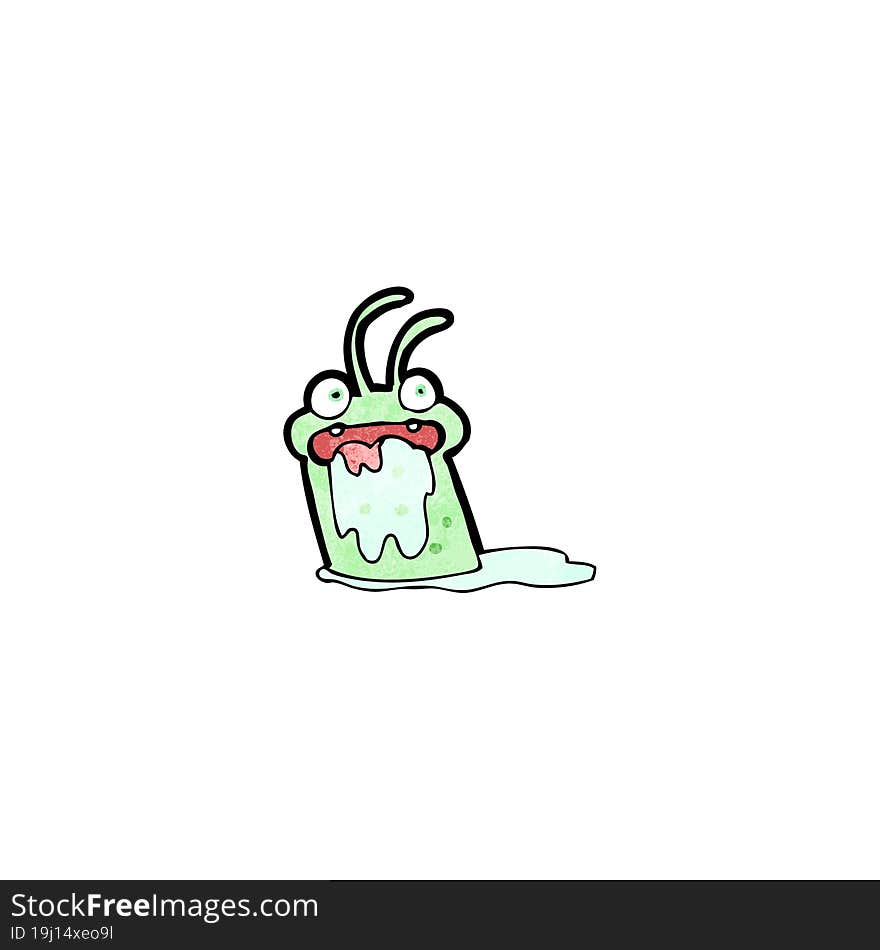 cartoon gross little alien