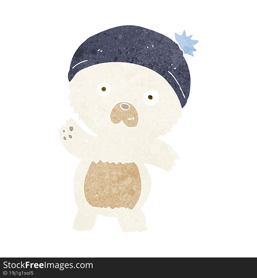 cute cartoon polar bear