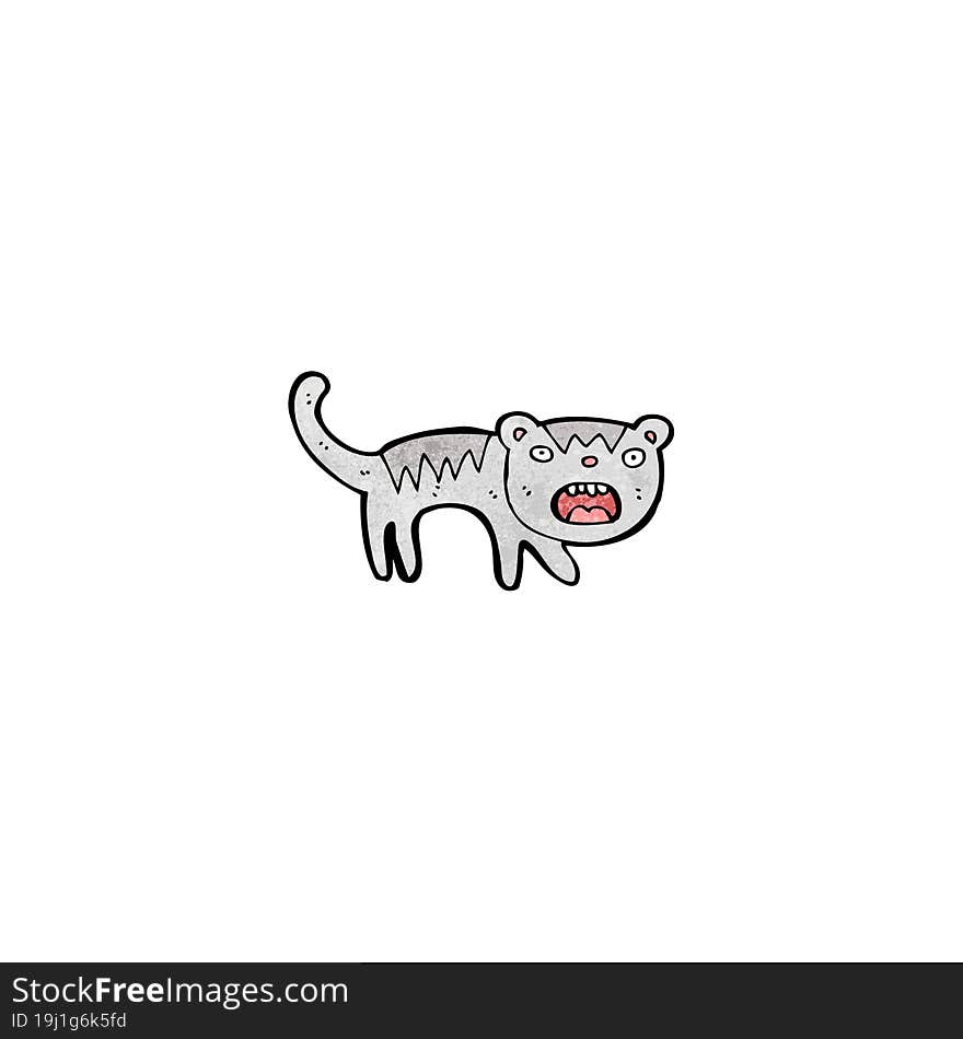 funny cartoon cat