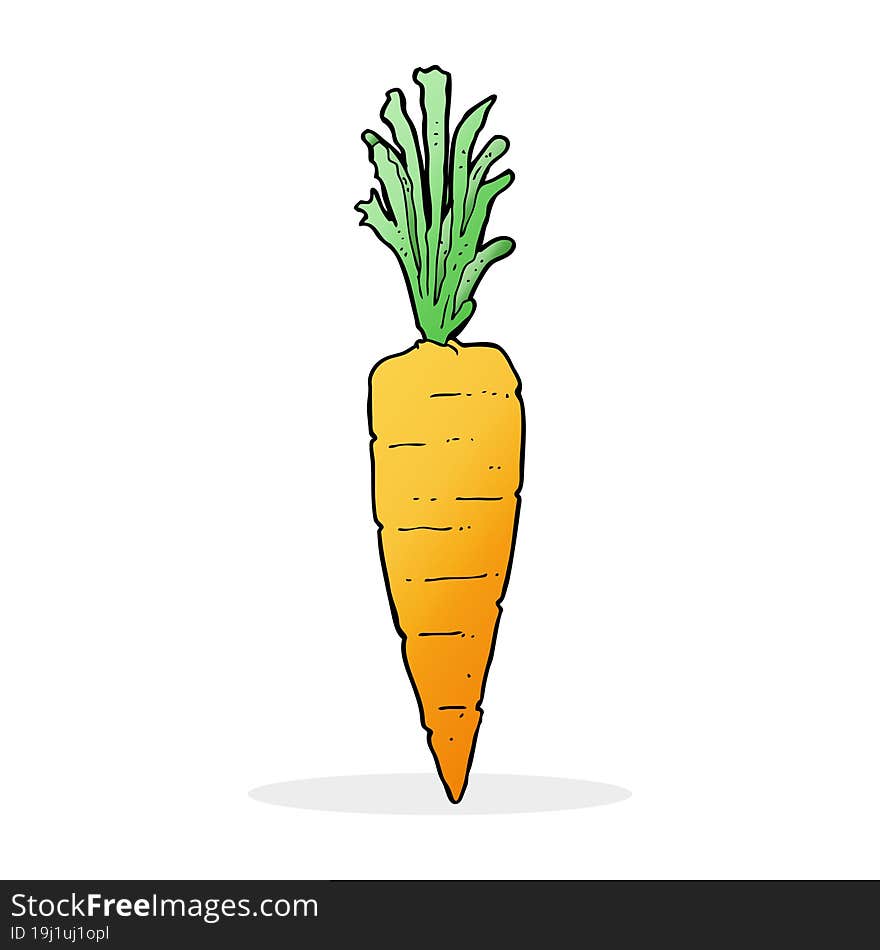 cartoon carrot