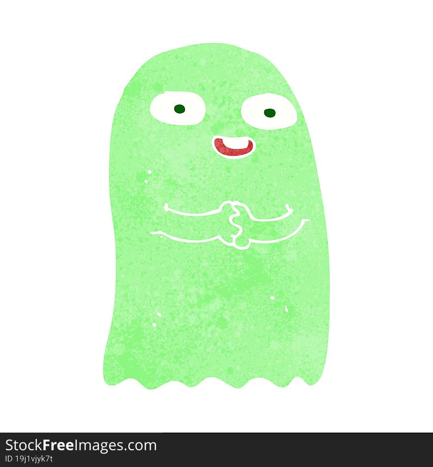 Funny Cartoon Ghost