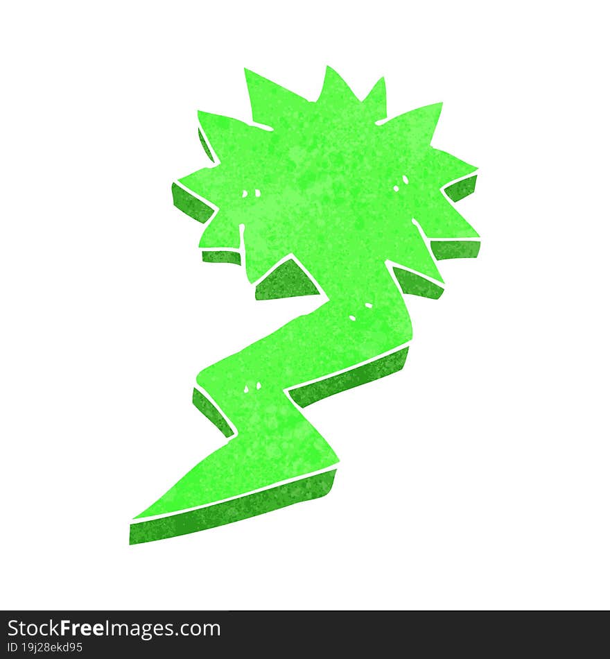 cartoon lightning bolt symbol