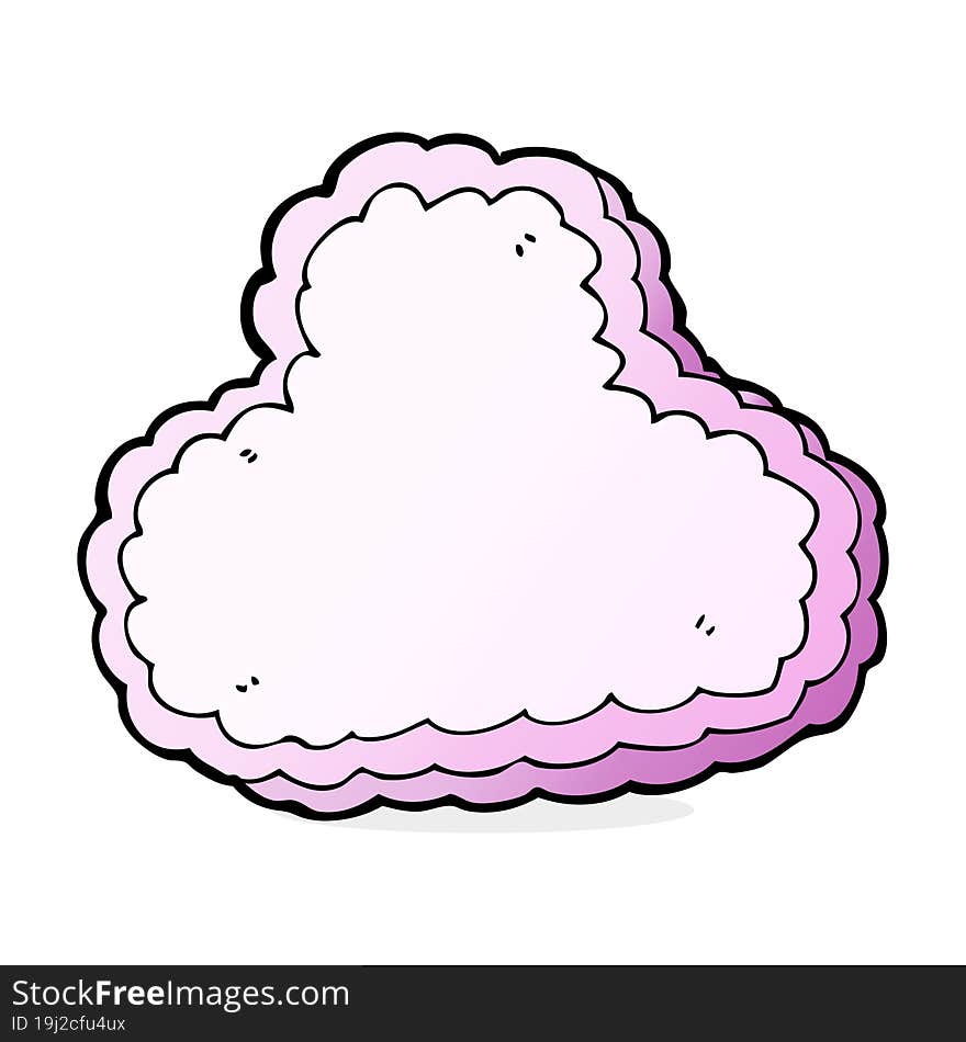 Cartoon Decorative Cloud