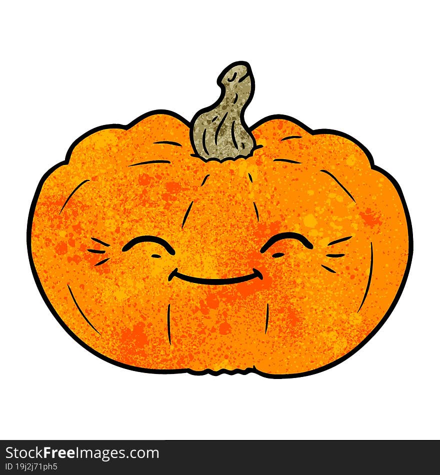 cartoon pumpkin. cartoon pumpkin