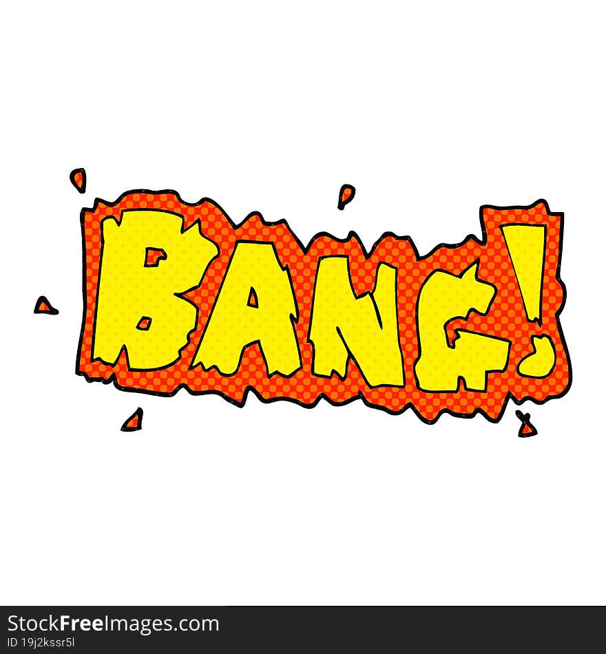 cartoon bang symbol