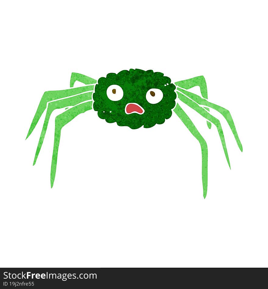 cartoon spider