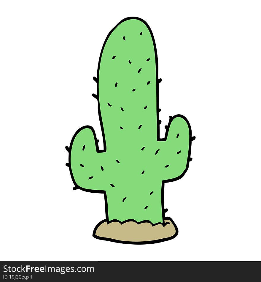 cartoon cactus