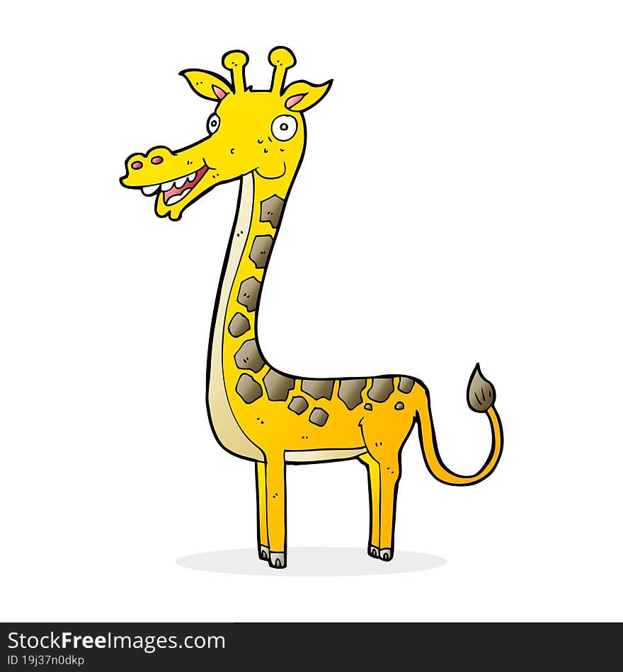 Cartoon Giraffe