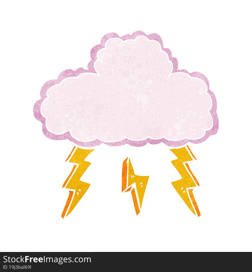 Cartoon Cloud Symbol