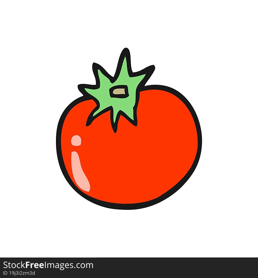 cartoon tomato