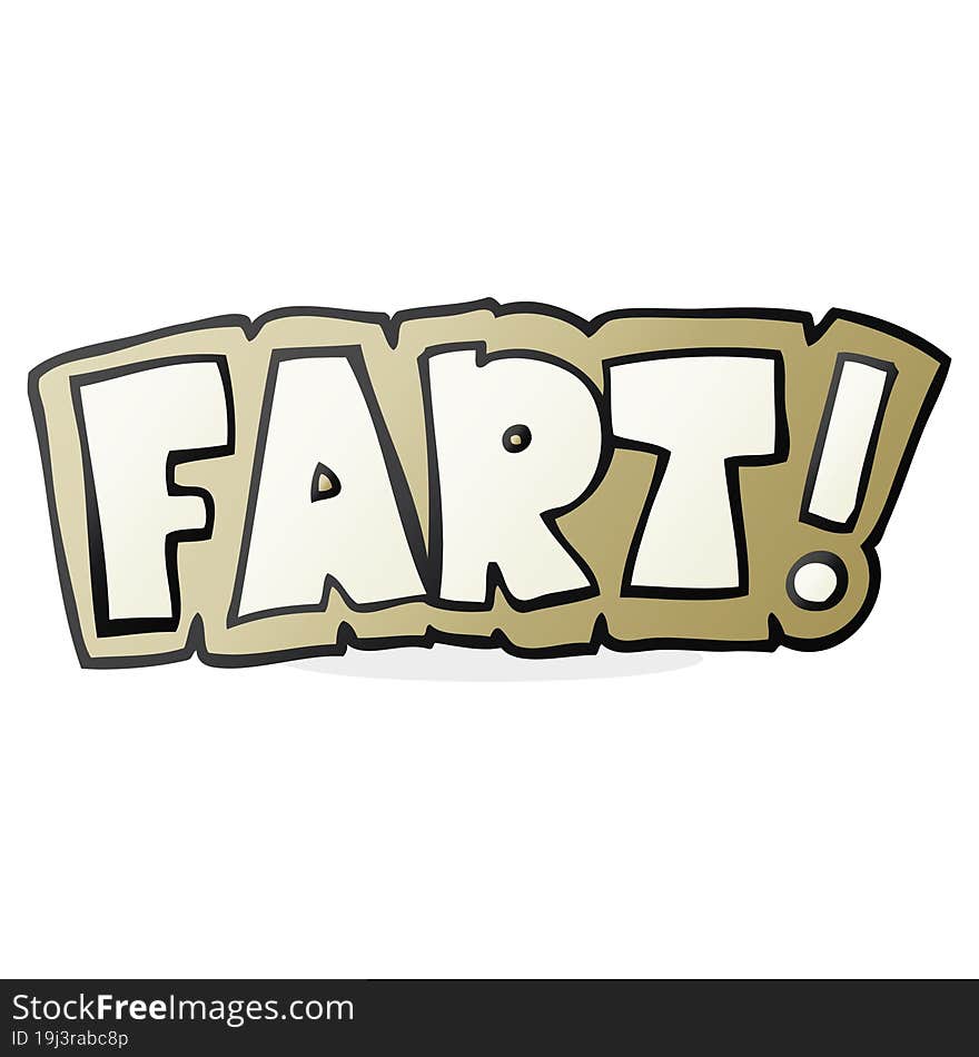 cartoon fart symbol