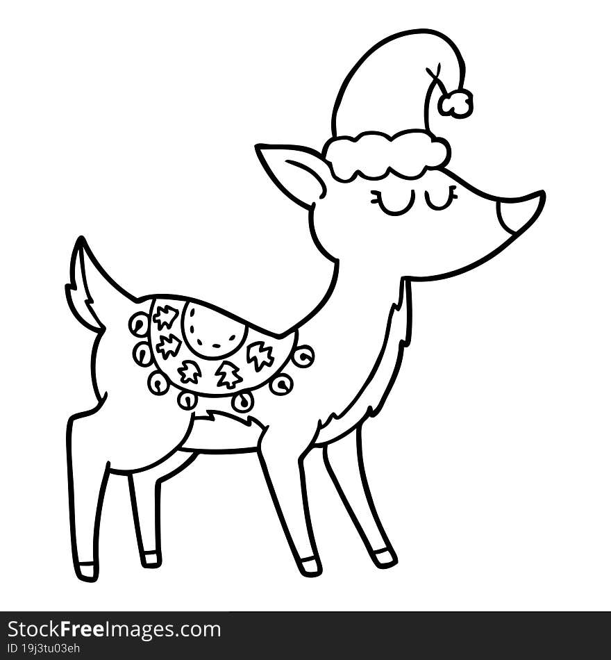 cartoon reindeer. cartoon reindeer