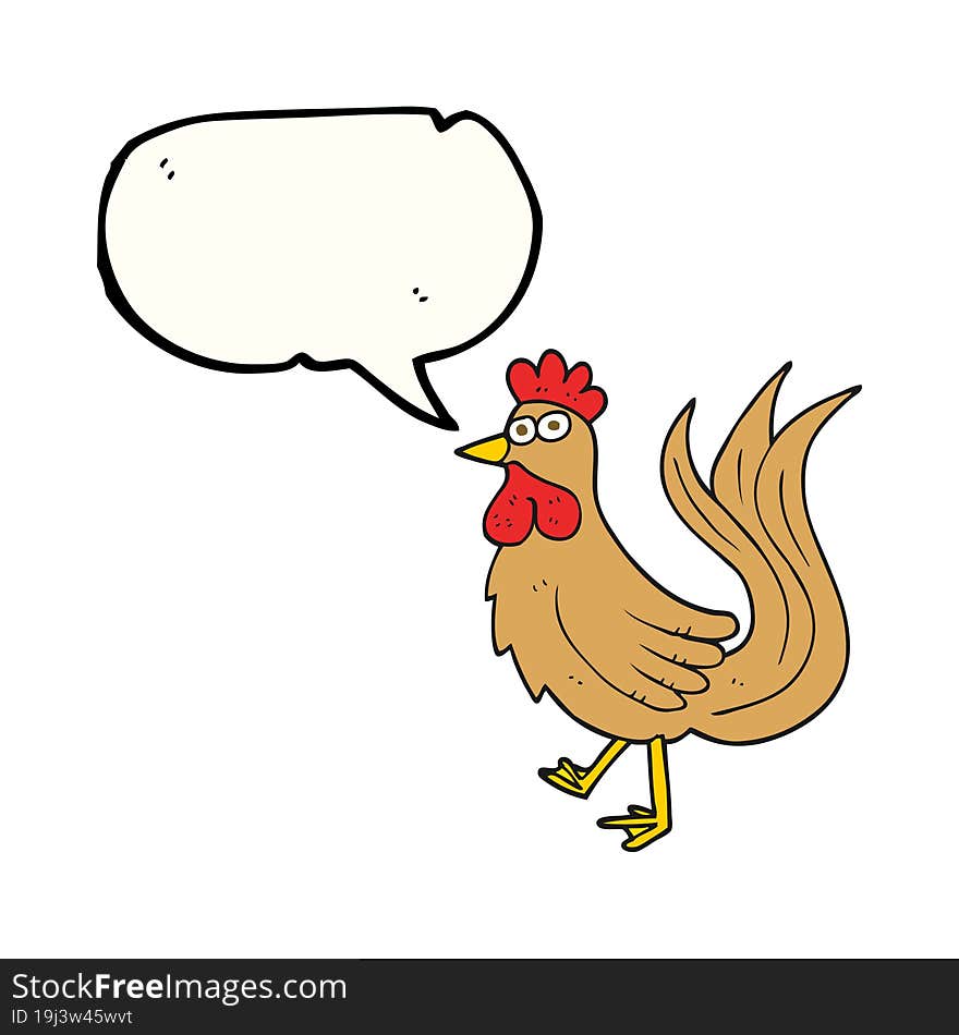 speech bubble cartoon cock