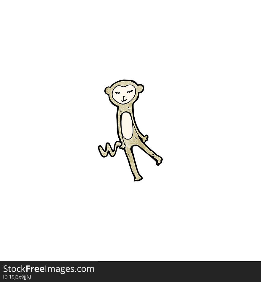 funny cartoon monkey