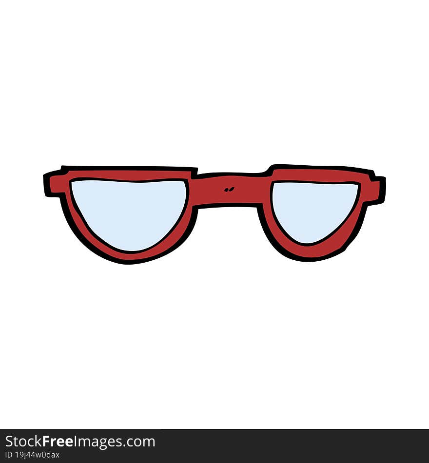 cartoon glasses