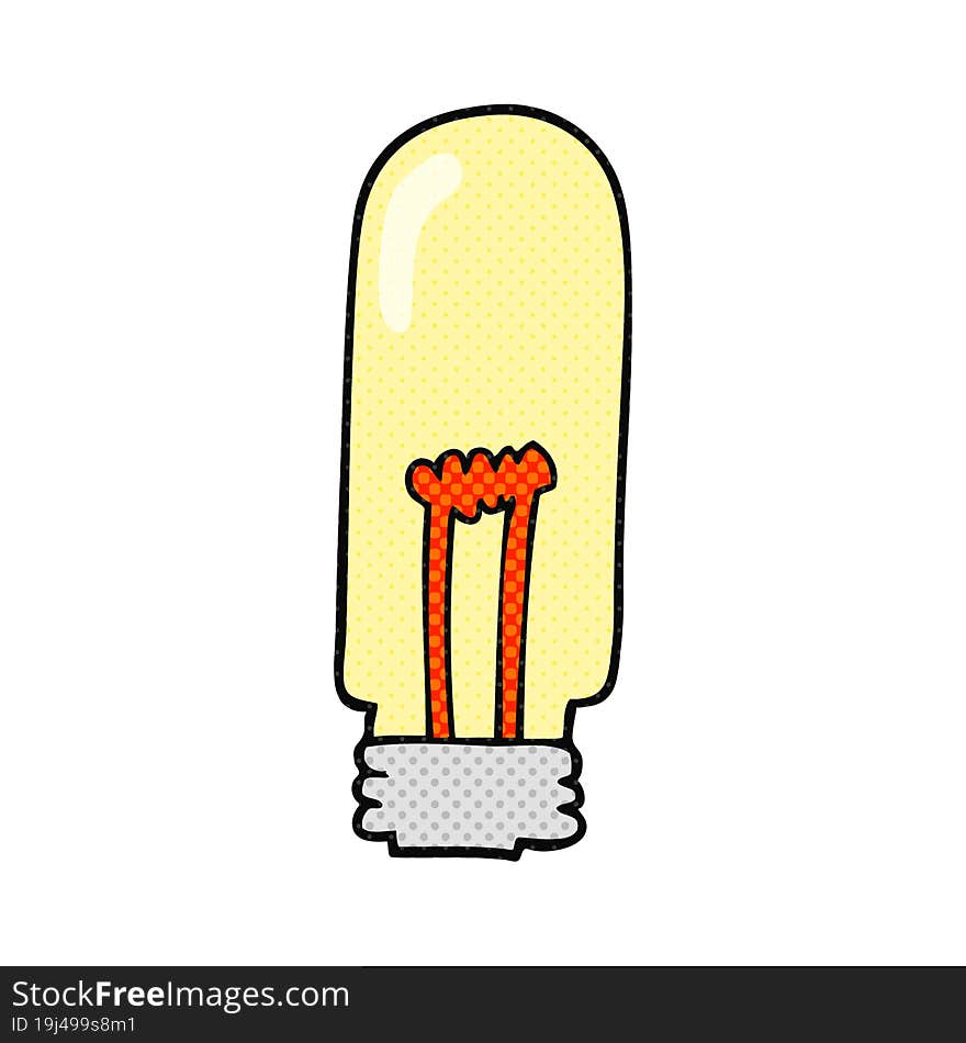 Cartoon Light Bulb