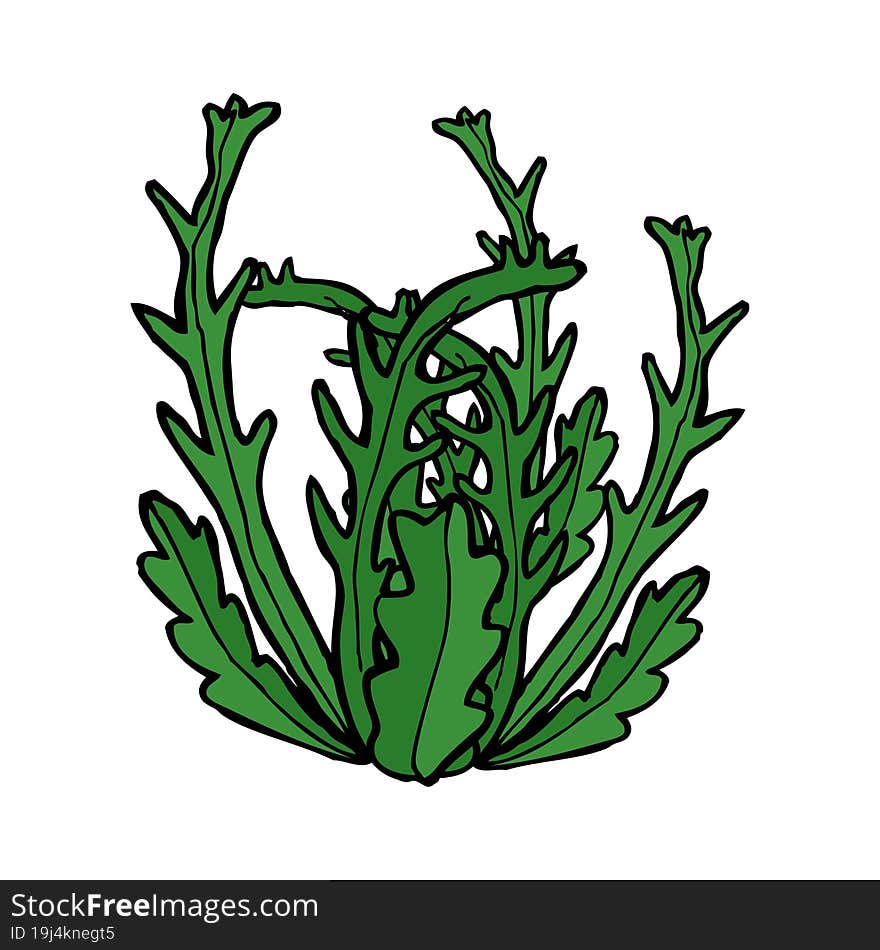 cartoon seaweed