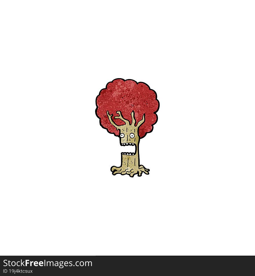 tree cartoon character