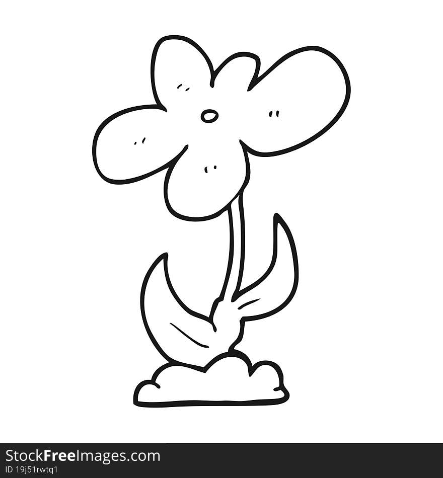 Cartoon Flower