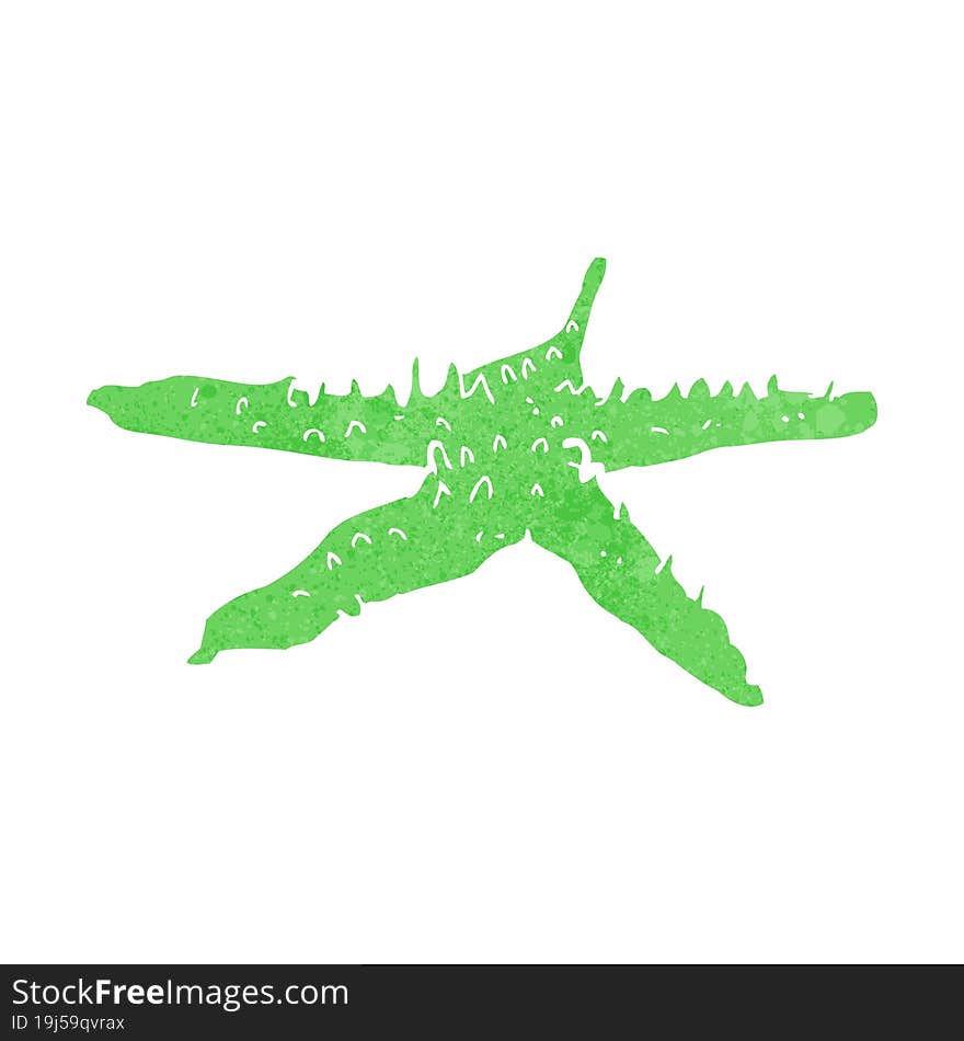 Cartoon Starfish