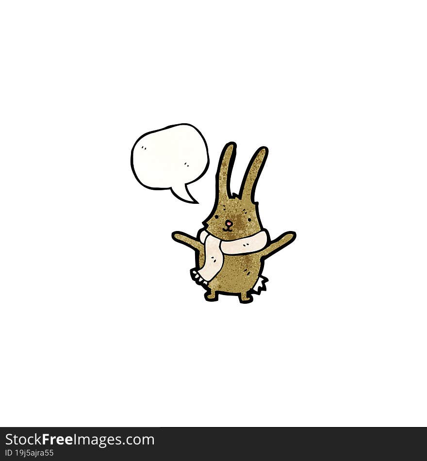 cartoon little rabbit