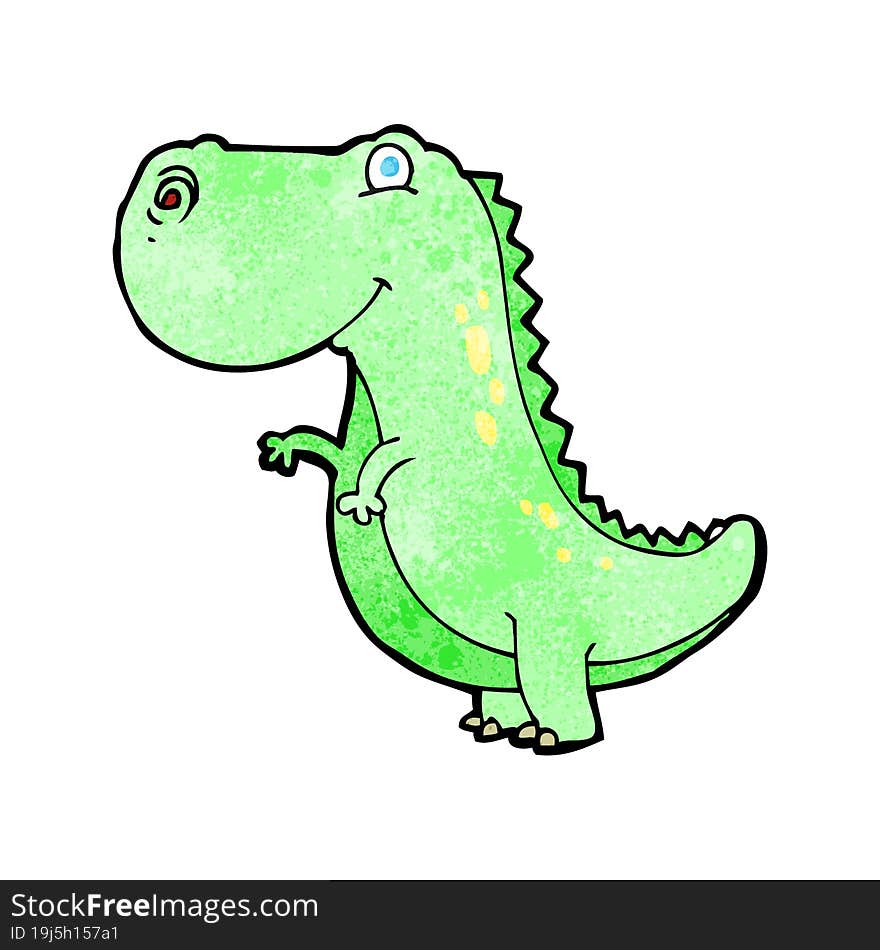 cartoon dinoaur