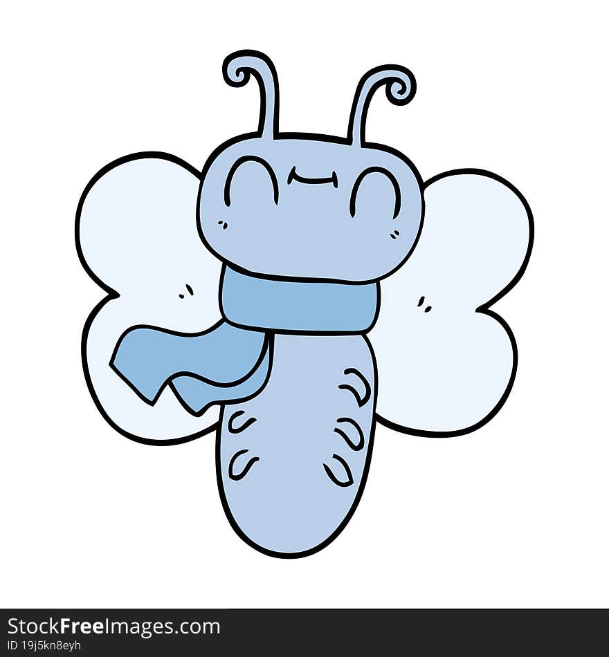 funny cartoon butterfly. funny cartoon butterfly