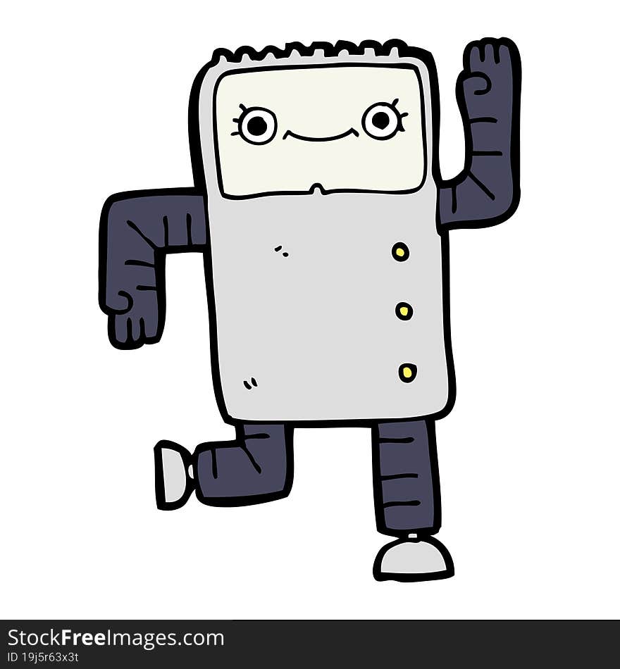 Cartoon Robot