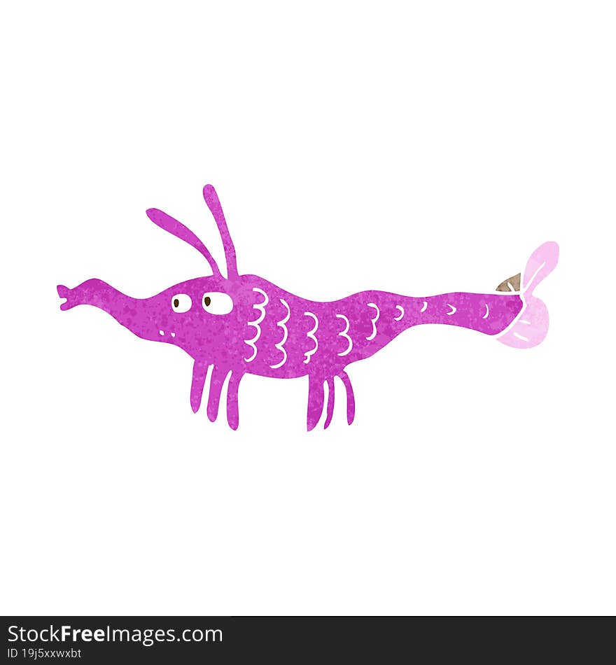 cartoon shrimp